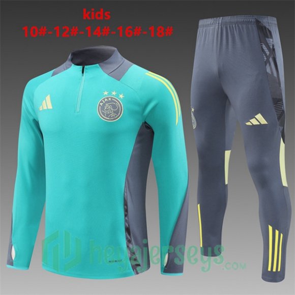 Tracksuit AFC Ajax Kids Green 2024-2025