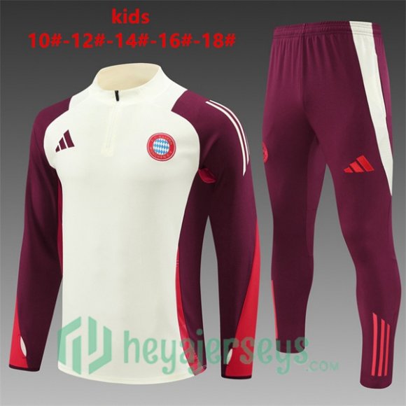 Tracksuit Bayern Munich Kids Orange 2024-2025