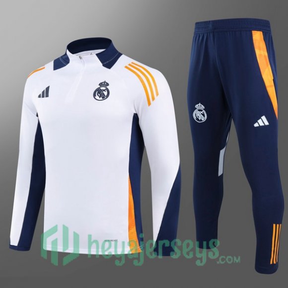 Tracksuit Real Madrid Kids White 2024-2025