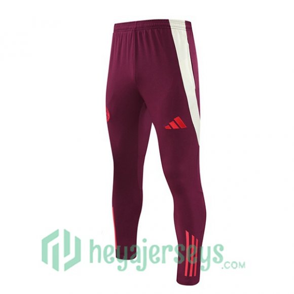 Bayern Munich Training Pants Red 2024-2025