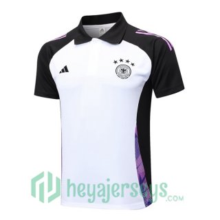 Soccer Polo Germany White 2024-2025