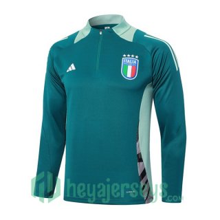 Training Sweatshirt Italy Green 2024-2025