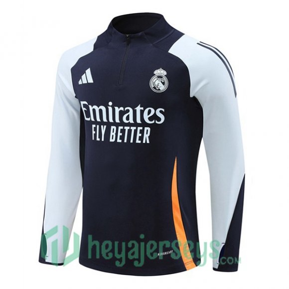 Training Sweatshirt Real Madrid Blue Royal 2024-2025