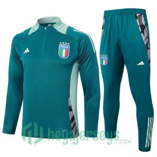 Tracksuit Italy Green 2024-2025