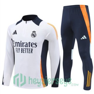 Tracksuit Real Madrid White 2024-2025
