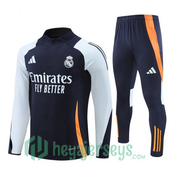 Tracksuit Real Madrid Blue Royal 2024-2025