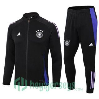 Training Jacket Germany Black 2024-2025