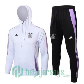 Tracksuit - Hooded Germany White 2024-2025