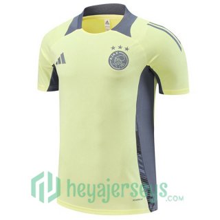 AFC Ajax Training T-Shirts Yellow 2024-2025