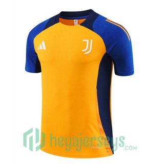 Juventus Training T-Shirts Yellow 2024-2025