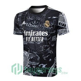 Real Madrid Training T-Shirts Black 2024-2025