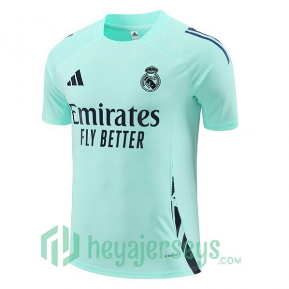 Real Madrid Training T-Shirts Green 2024-2025