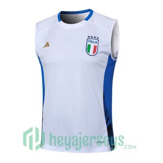 Soccer Vest Italy White 2024-2025