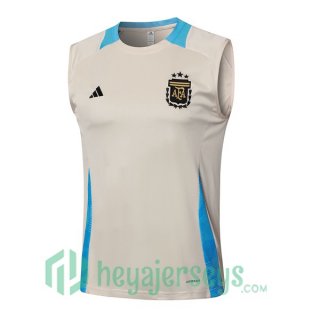 Soccer Vest Argentina Yellow 2024-2025