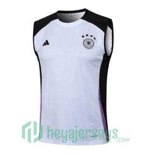 Soccer Vest Germany White 2024-2025
