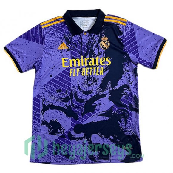 Real Madrid Special Edition Soccer Jerseys Purple 2024-2025