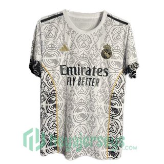Real Madrid Special Edition Soccer Jerseys White 2024-2025