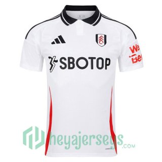 Fulham FC Home Soccer Jerseys White 2024-2025