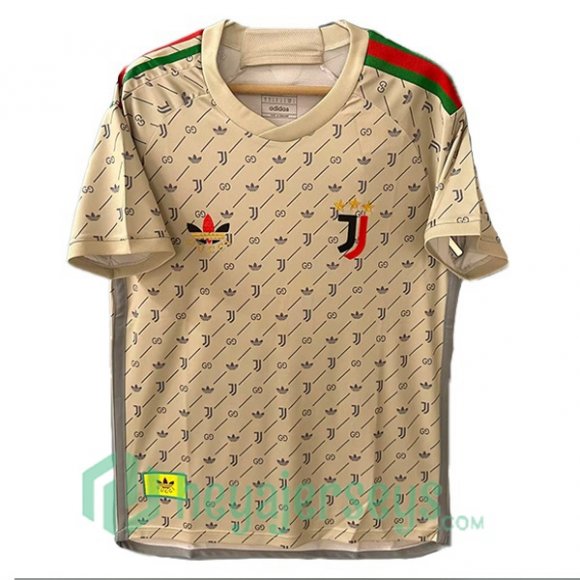 Juventus Special Edition Soccer Jerseys Yellow 2024-2025