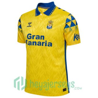 UD Las Palmas Home Soccer Jerseys Yellow 2024-2025
