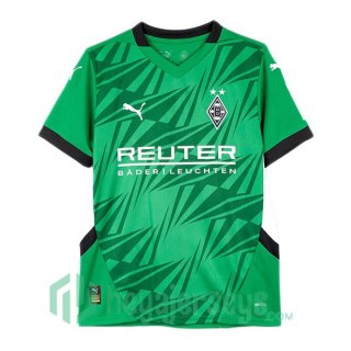 Monchengladbach Away Soccer Jerseys Green 2024-2025