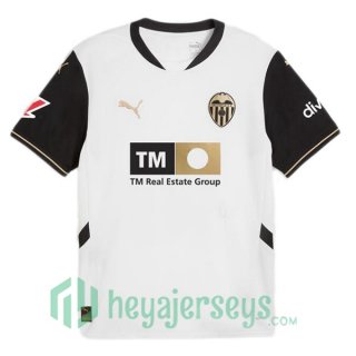 Valencia CF Home Soccer Jerseys White 2024-2025
