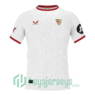 Sevilla FC Home Soccer Jerseys White 2024-2025