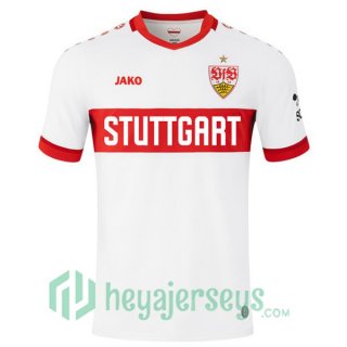 VfB Stuttgart Home Soccer Jerseys White 2024-2025