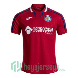 Getafe CF Away Soccer Jerseys Red 2024-2025