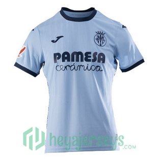 Villarreal Away Soccer Jerseys Blue 2024-2025