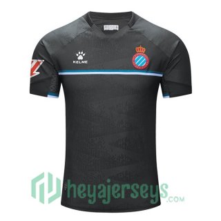 RCD Espanyol Third Soccer Jerseys Black 2024-2025