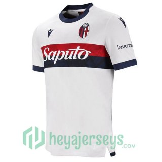 Bologna Away Soccer Jerseys White 2024-2025