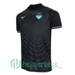 SS Lazio Away Soccer Jerseys Black 2024-2025