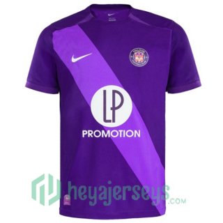 Toulouse Home Soccer Jerseys Purple 2024-2025