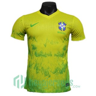 Brazil Special Edition Soccer Jerseys Yellow 2024-2025