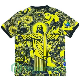 Brazil Special Edition Soccer Jerseys Yellow 2024-2025