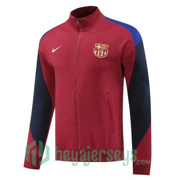 Training Jacket FC Barcelona Red 2024-2025