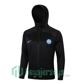 Hooded Sweatshirt Inter Milan Black 2024-2025