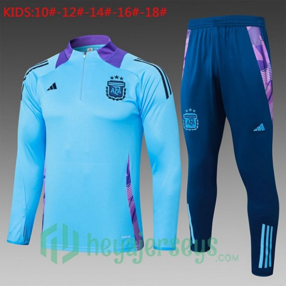 Tracksuit Argentina Kids Blue 2024-2025