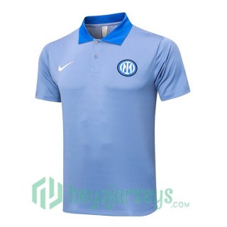 Soccer Polo Inter Milan Blue 2024-2025