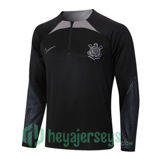 Training Sweatshirt Corinthians Black 2024-2025