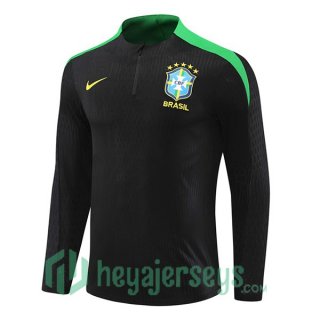 Training Sweatshirt Brazil Black 2024-2025