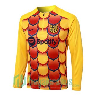 Training Sweatshirt FC Barcelona Yellow 2024-2025