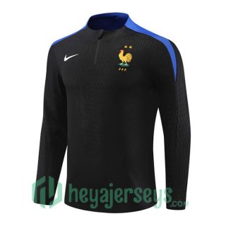 Training Sweatshirt France Black 2024-2025
