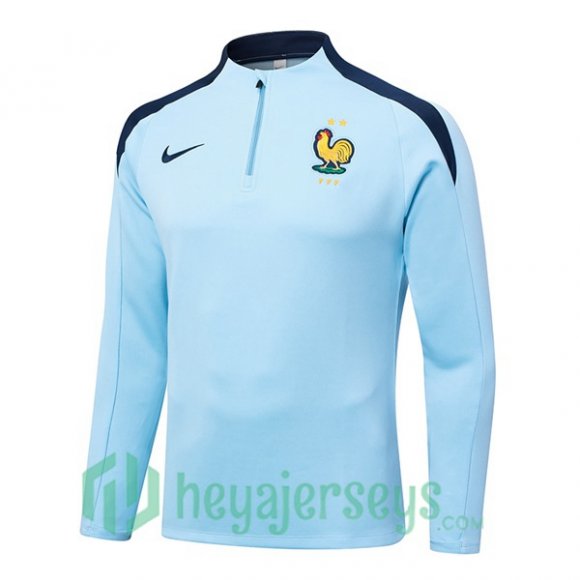 Training Sweatshirt France Blue 2024-2025