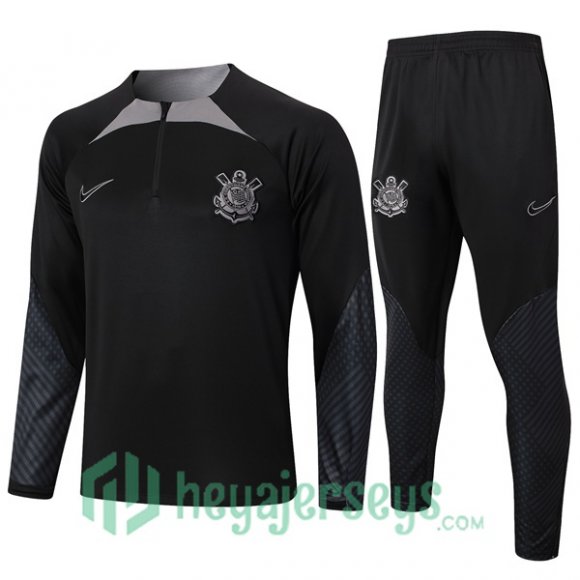 Tracksuit Corinthians Black 2024-2025