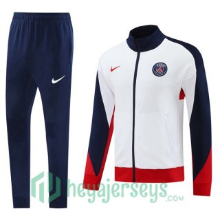 Training Jacket Paris Saint Germain White 2024-2025