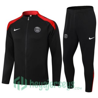 Training Jacket Paris Saint Germain Black 2024-2025