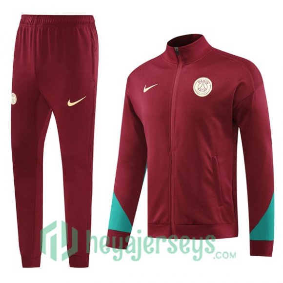 Training Jacket Paris Saint Germain Red 2024-2025