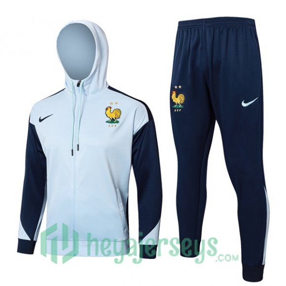 Tracksuit - Hooded France Blue 2024-2025